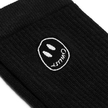 Cargar imagen en el visor de la galería, CIVILIST Mono Smiler Socks Black
