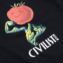 Load image into Gallery viewer, CIVILIST Tomato Tee Black
