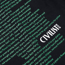 Cargar imagen en el visor de la galería, CIVILIST Tomato Tee Black
