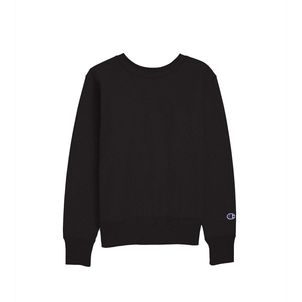 CHAMPION Reverse Weave Crewneck Made in USA Black