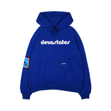 Load image into Gallery viewer, DEVÁ STATES Bethel Graphic Hoodie Blue
