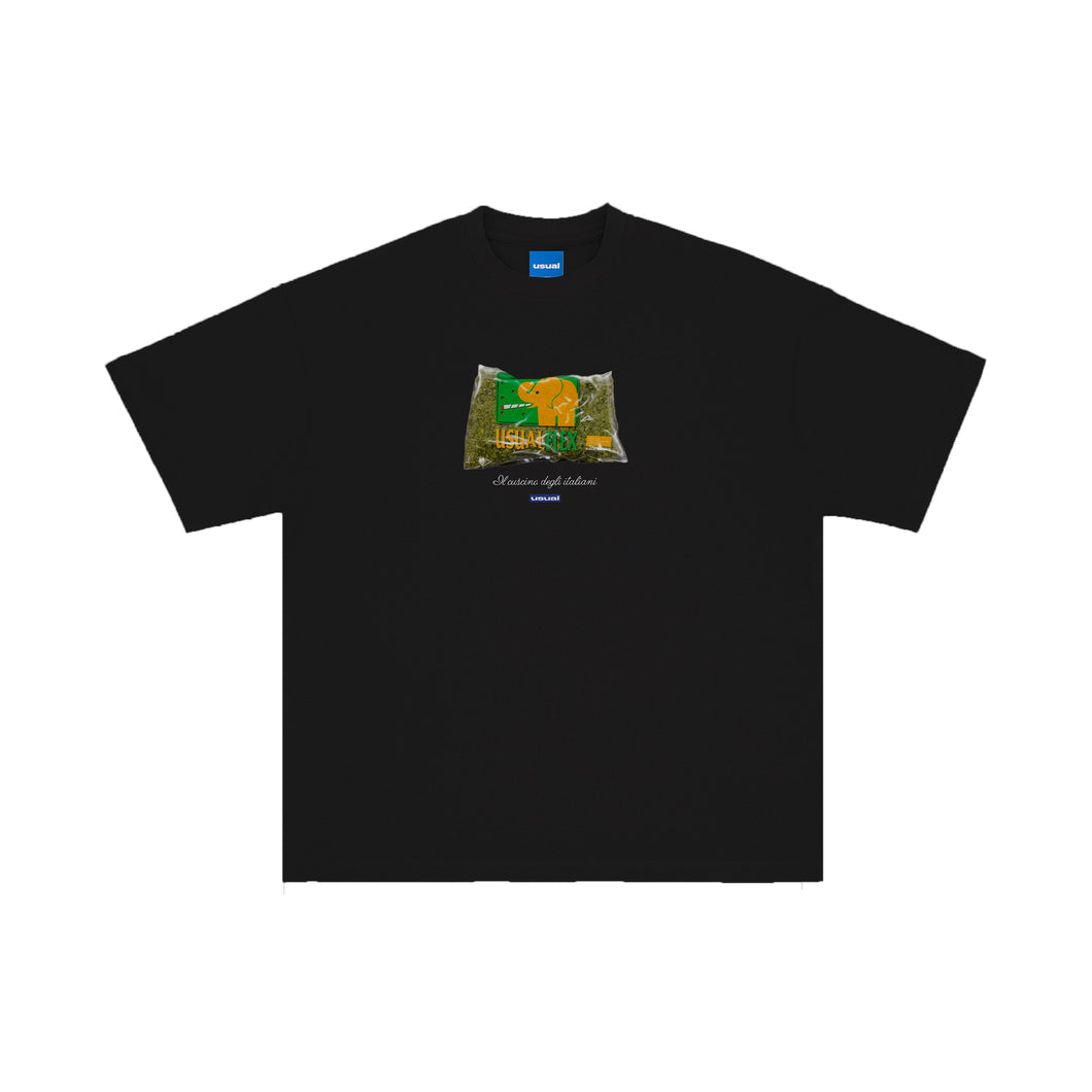 USUAL Flex Tee Black