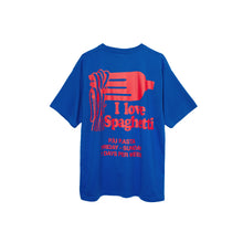 Charger l&#39;image dans la galerie, PUBLIC POSSESSION I Love Spaghetti II Tee Blue
