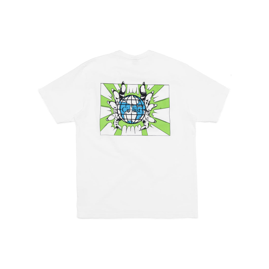 CIVILIST Globus Tee White