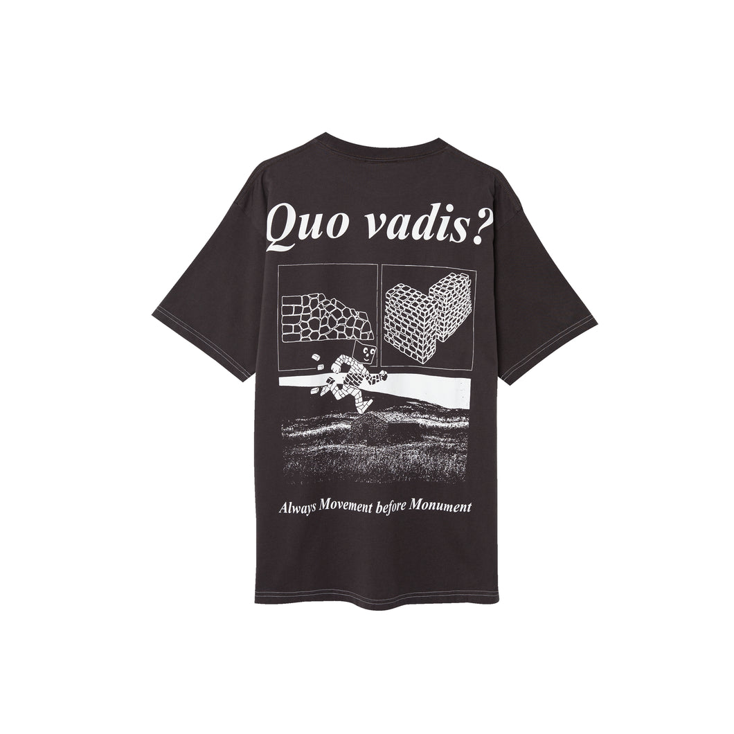 PUBLIC POSSESSION Monument Tee Washed Black